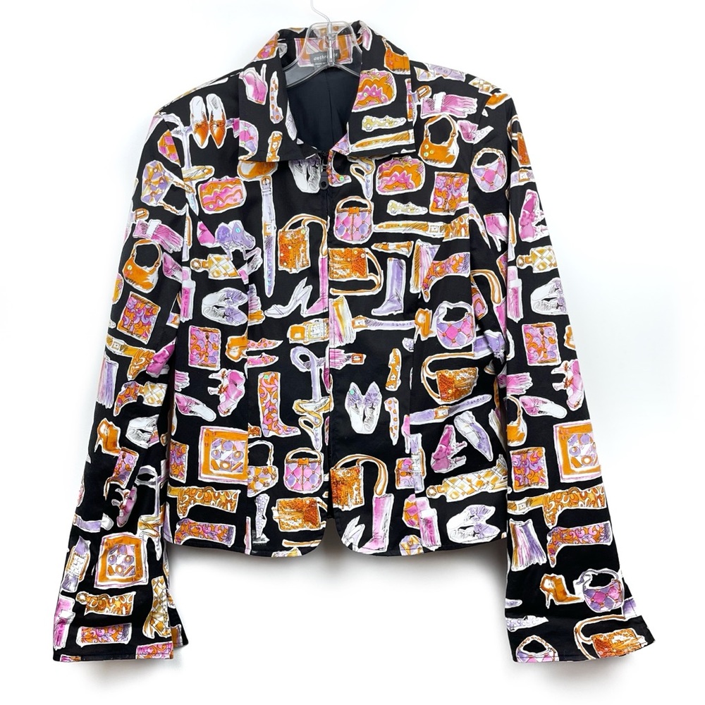 Anthracite Cotton Jacket blazer